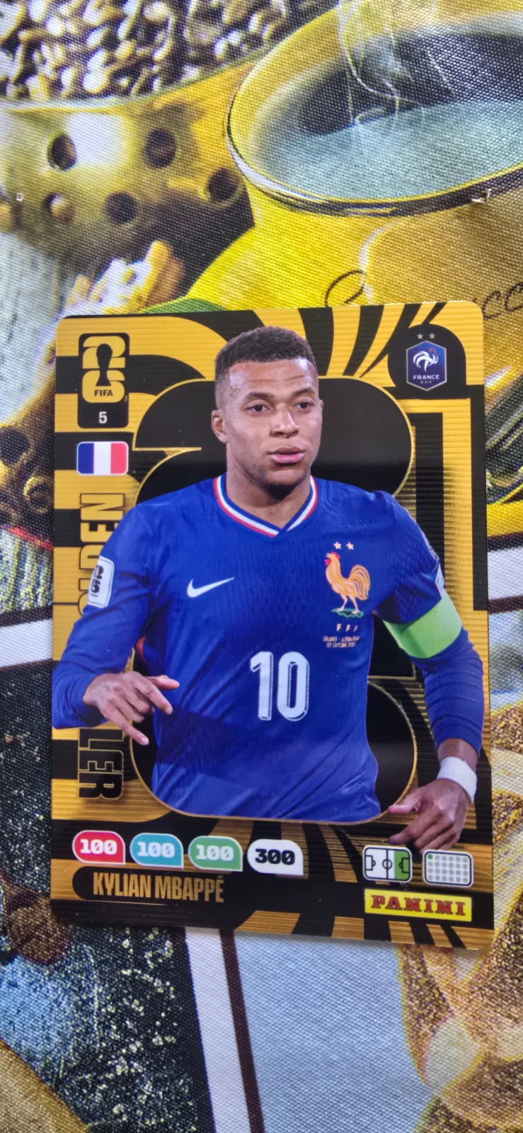 Mbappe golden baller