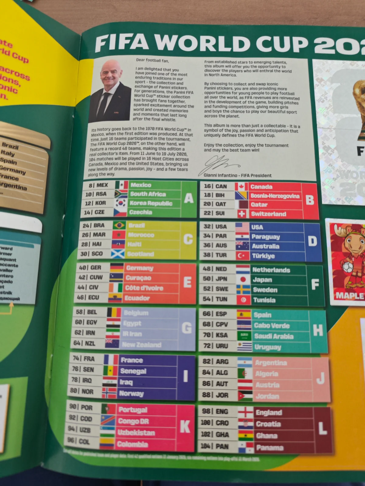 Cromos Panini Mundial 2026 Badajoz