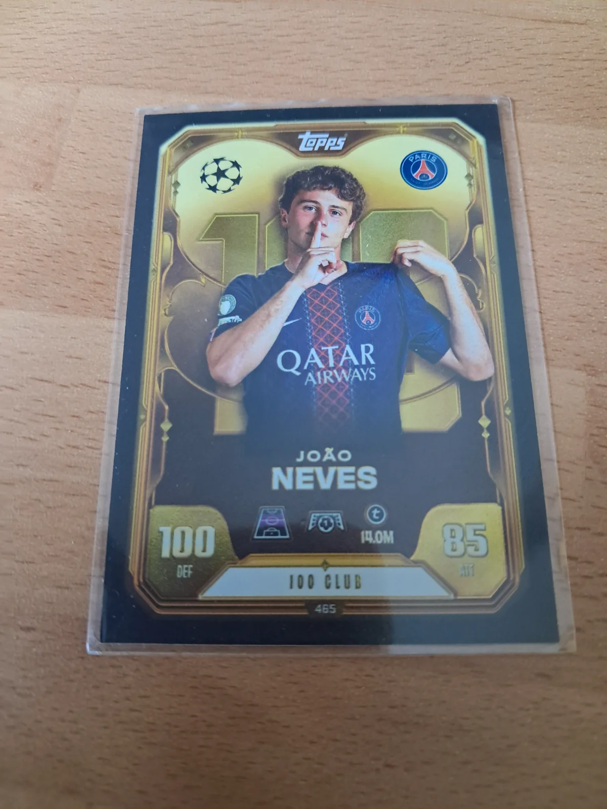 TOPPS MATCH ATTAX - JOAO NEVES