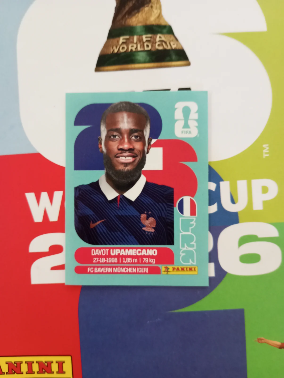 Dayot Upamecano, Francia N.7