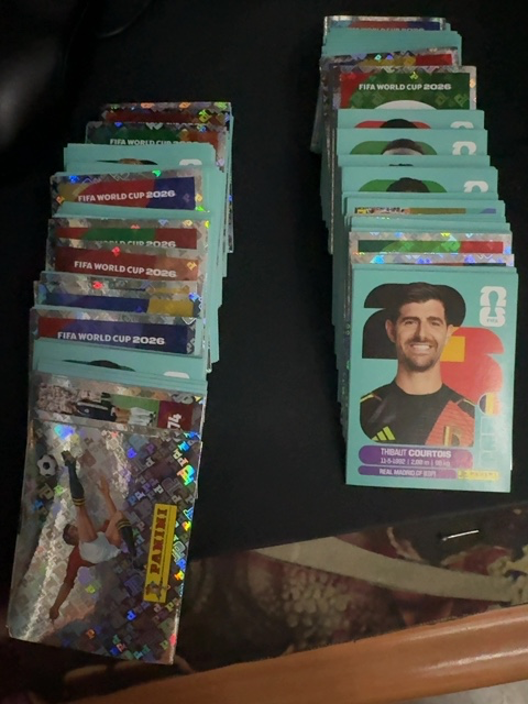 Cambio cromos mundial 2026