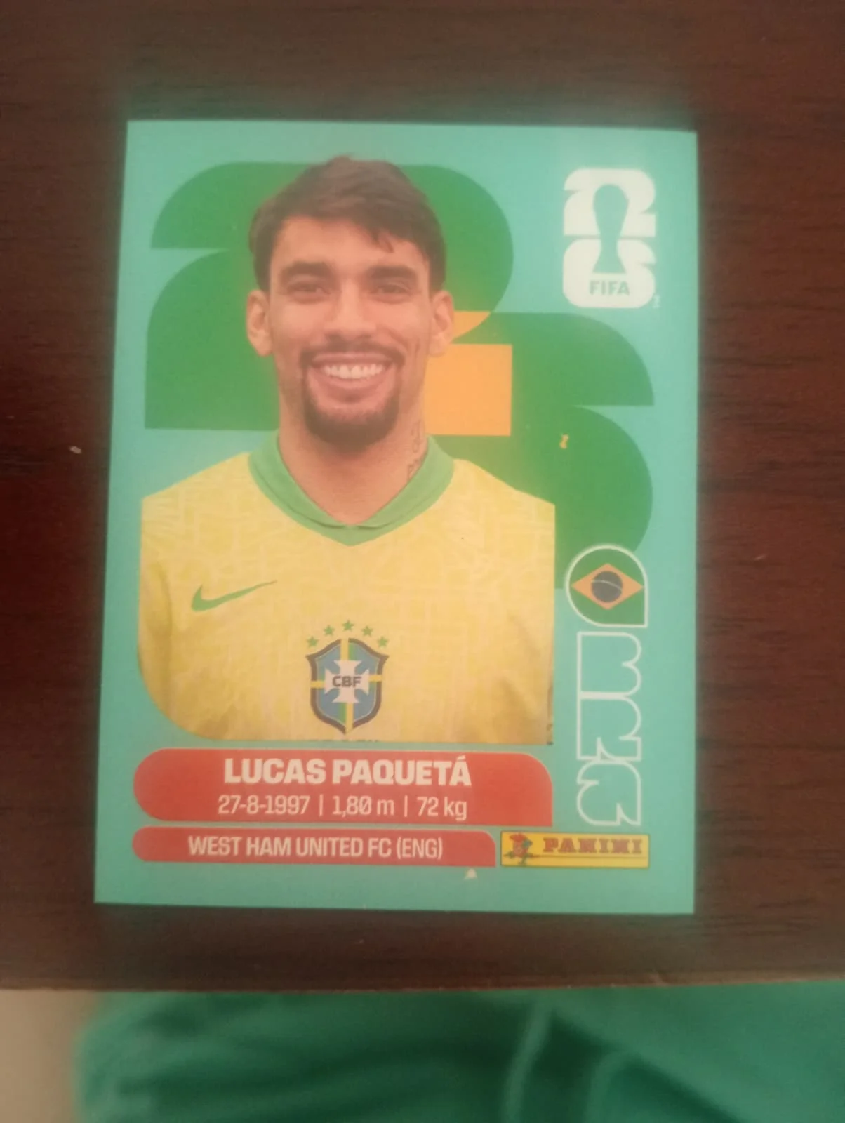 Lucas Paquetá Brasil 9