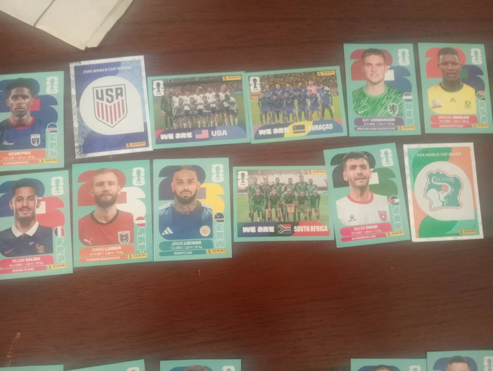 Grupo de cromos