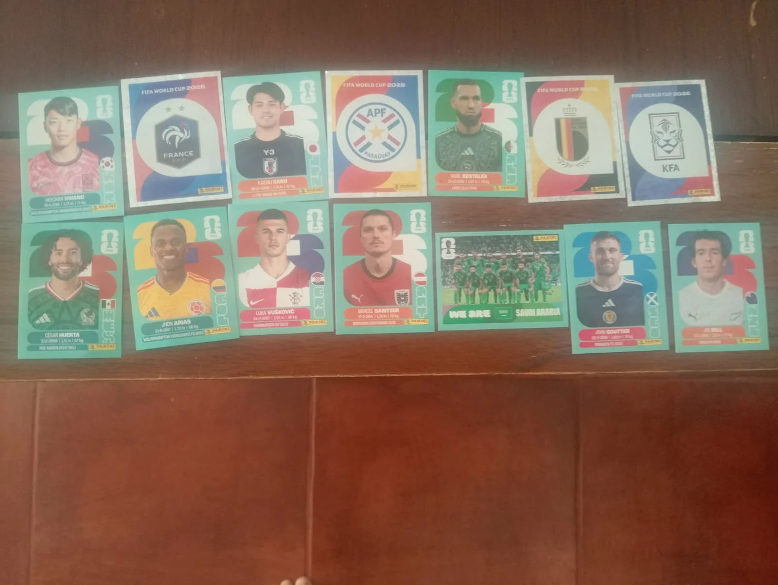 Grupo de cromos