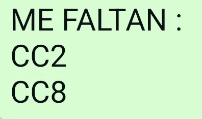 SOLO ME FALTAN ESTAS DOS (CC)