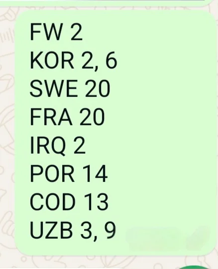 Cambio cromos mundial 2026