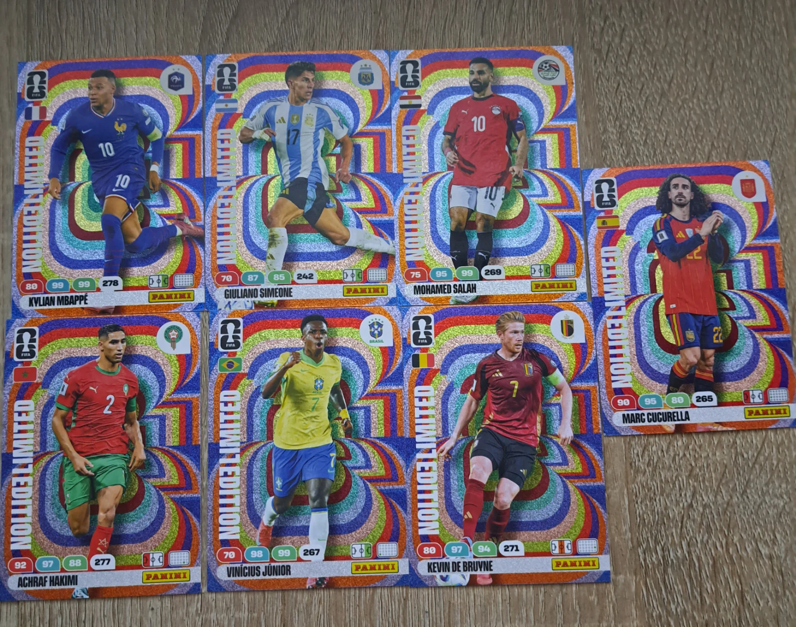 Holograficas edición limitada Adrenalyn mundial 2026