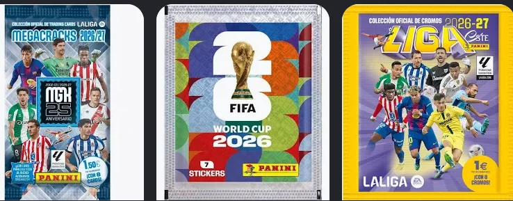 INTERCAMBIO CROMOS DEL MUNDIAL, LIGA ESTE Y MEGACRACKS