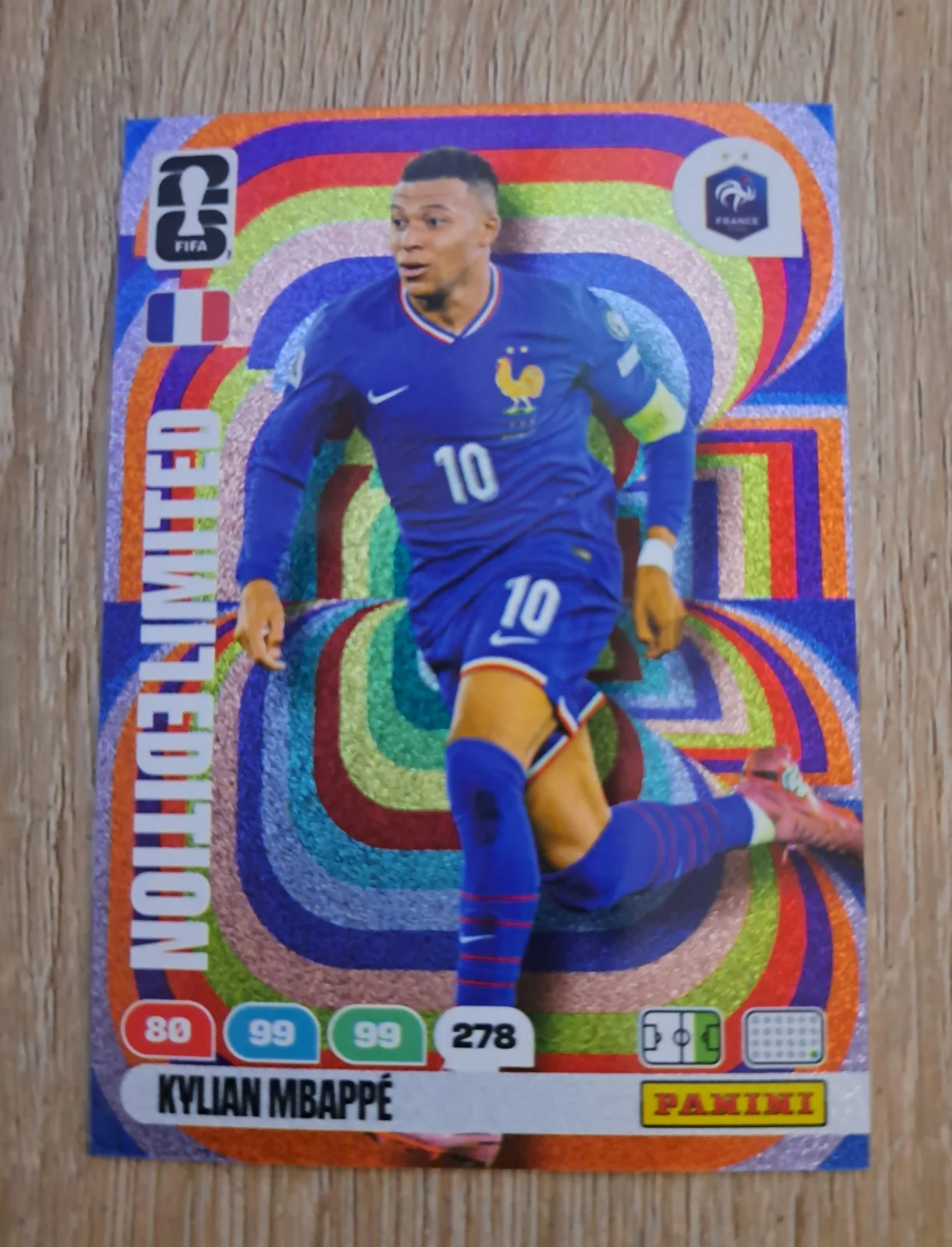 Edición Limitada Purpurina Mbappe
