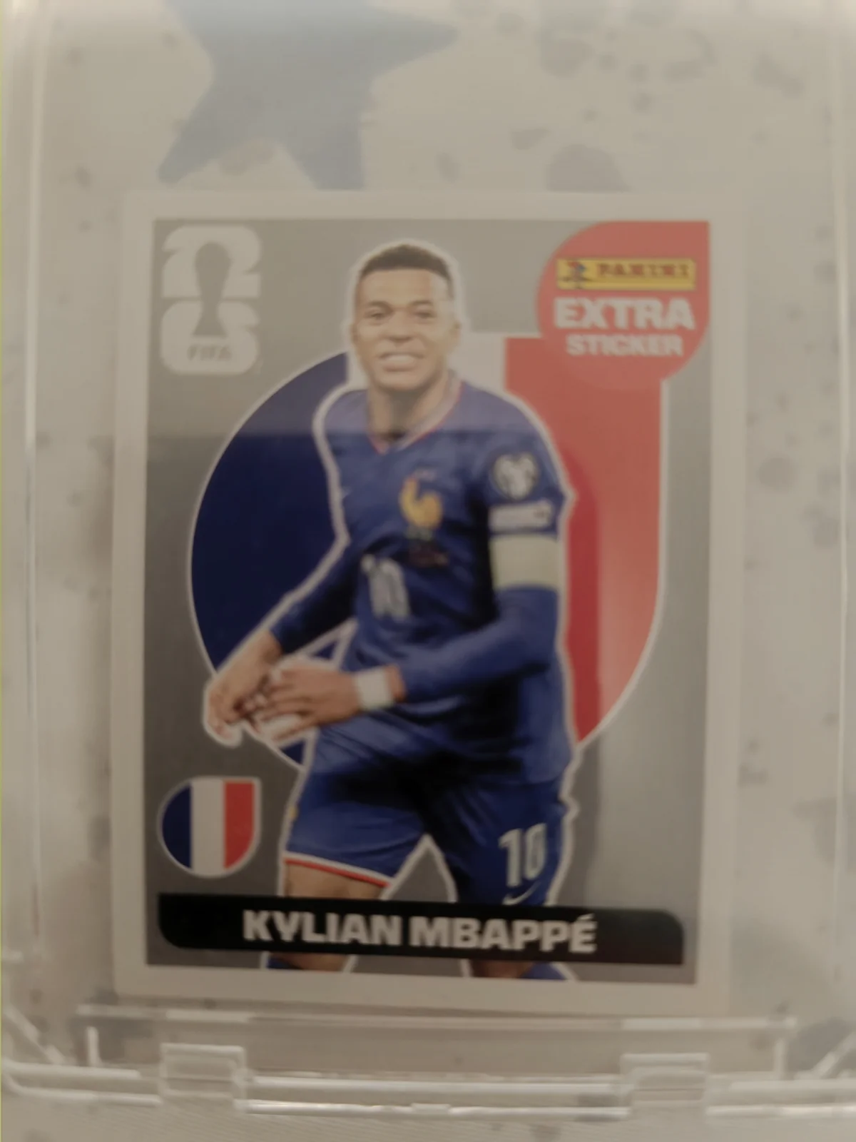 Mbappe extra sticker plata