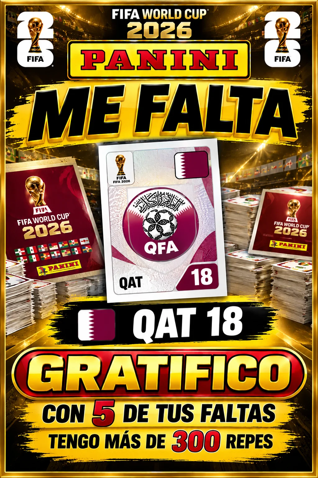 ME FALTA SOLO ESTE CROMO