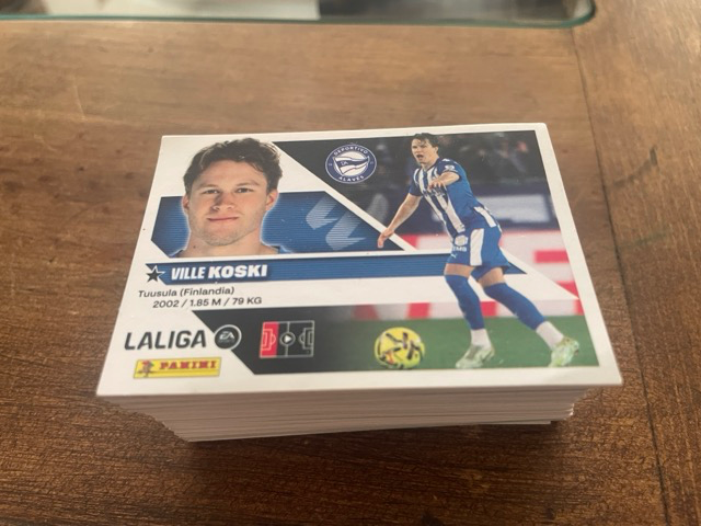 Cambio cromos Liga