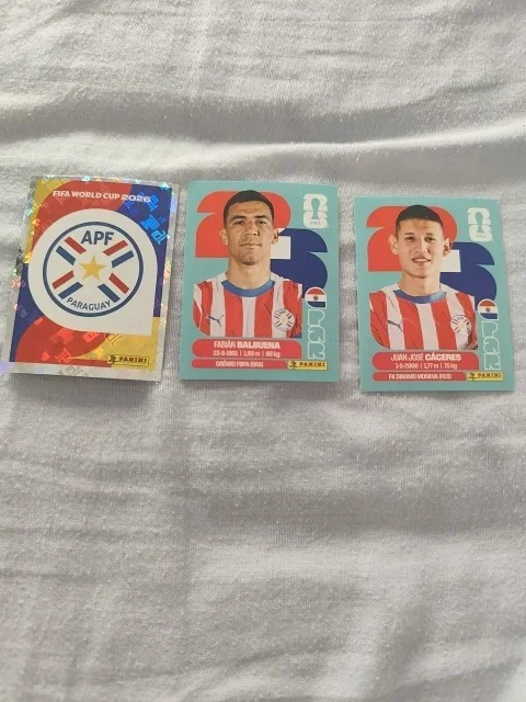 Cromos Paraguay 2026