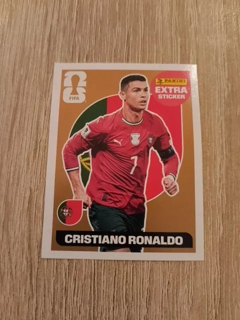 Extra Sticker Cristiano Ronaldo Fifa World Cup 2026.