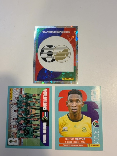 Pack de cromos mundial (sudafrica)