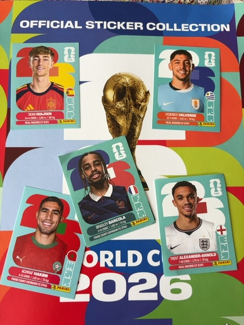 Pack 5 cromos