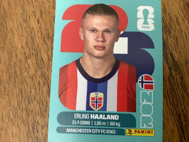 Erling haaland Noruega