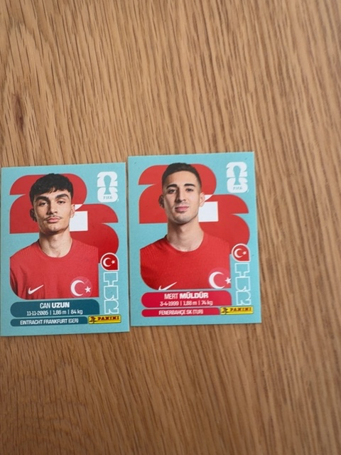 2 cromos