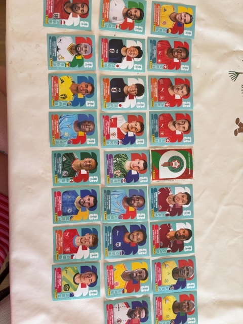 Pack de cromos del mundial