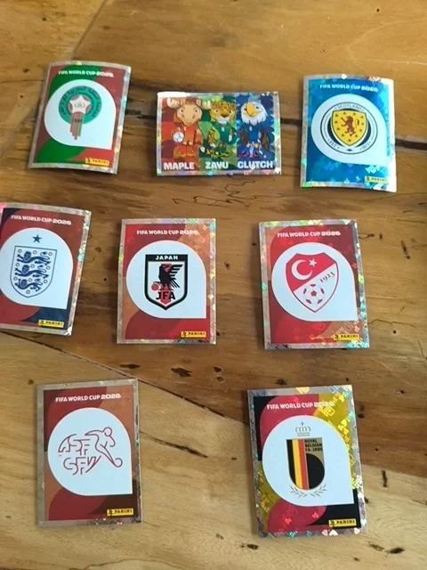 Pack de 8 cromos word cup 2026