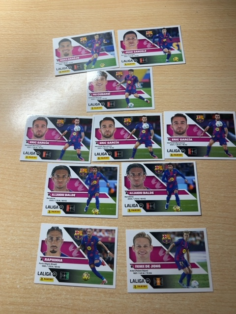 Pack 10 Cromos FC Barcelona